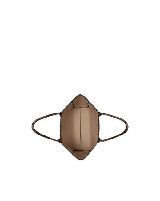 Anine Bing Brown Leopard-Print Tote Bag
