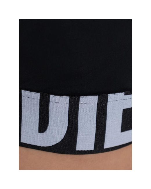 DIESEL Black Seamless Sports Bra