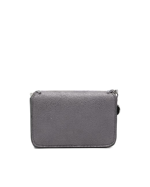 Stella McCartney Wallets & Purses Gray, Silver