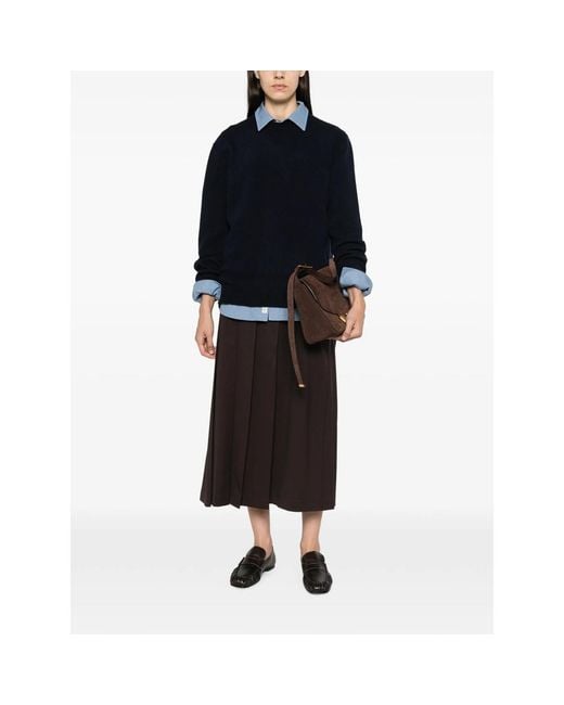 Prada Black Elbow-Patch Sweater