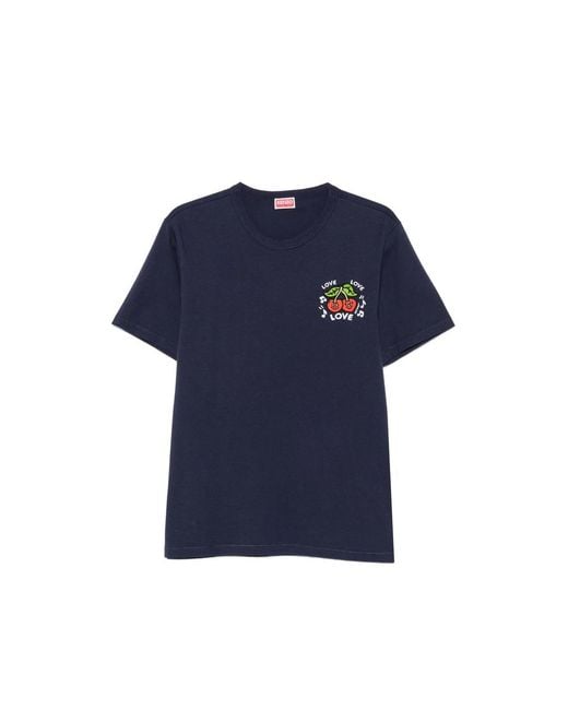KENZO Blue T-Shirts & Vests for men