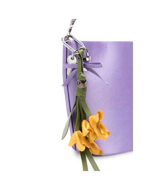 Self-Portrait Purple Tote Bags