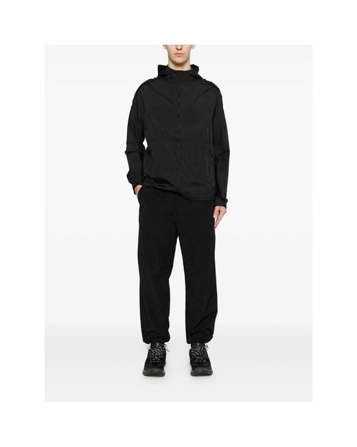 Y-3 Black Hooded Jacket for men