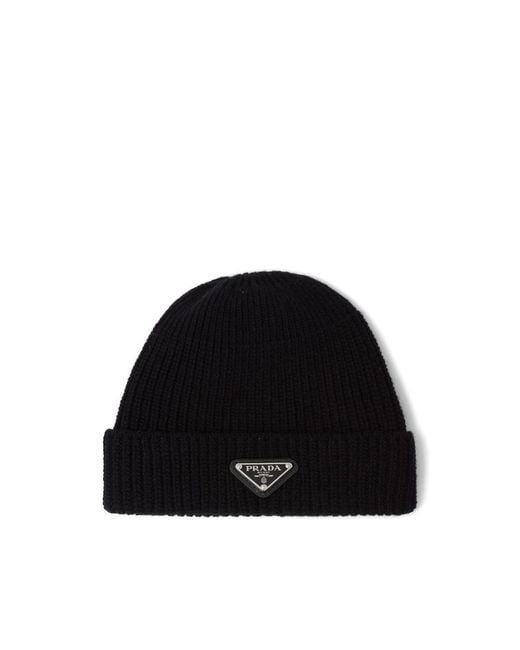 Prada Black Hats for men