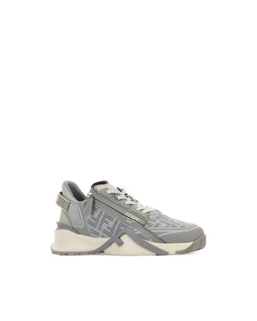 Fendi Gray Sneakers for men