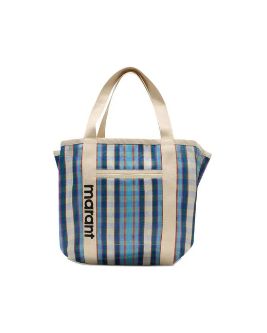 Isabel Marant Blue Tote Bags