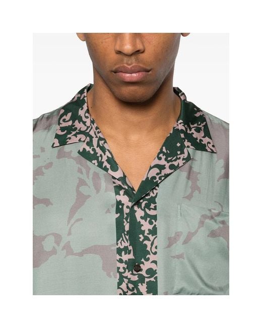 Dries Van Noten Blue Shirts for men