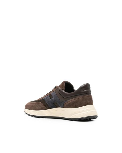 Hogan Multicolor Logo-Patch Sneakers for men