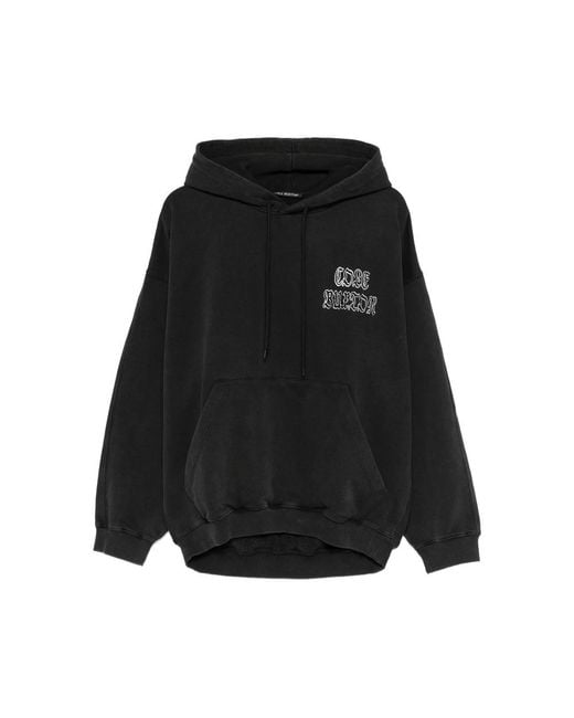 Cole Buxton Black Logo Hoodie for men