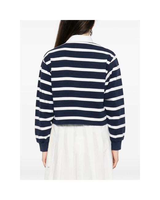 Sporty & Rich Blue Sweaters