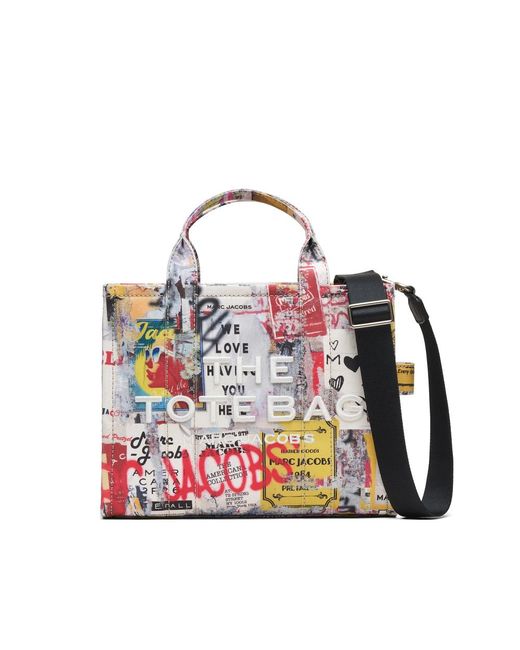 Marc Jacobs Red Cotton Tote Bag for men