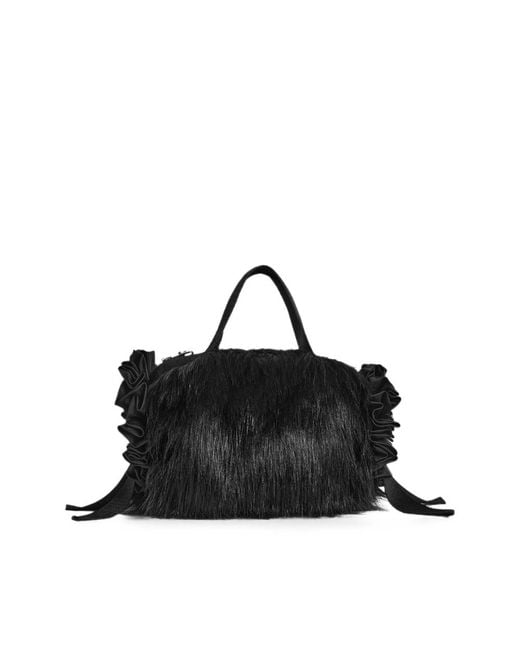 Simone Rocha Black Double-Handle Tote Bag