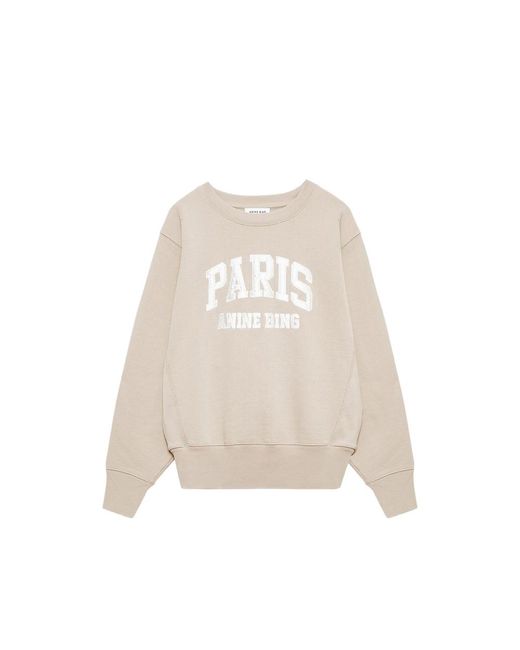 Anine Bing Natural Sweatshirts Neutral