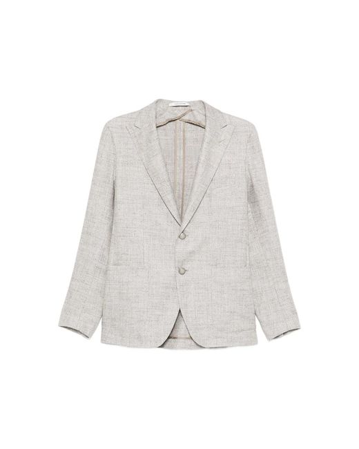 Tagliatore Gray Jacket for men