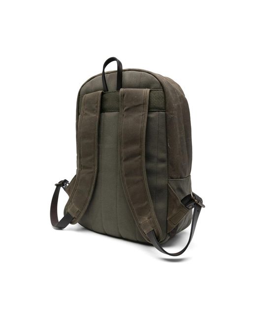 Filson Black Suede Backpack for men