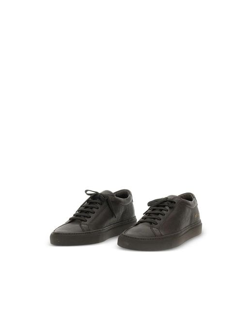Common Projects Black Achille Low-Top Sneakers for men
