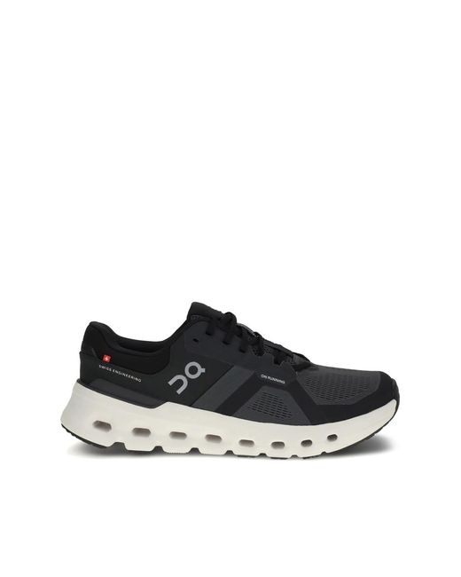On Shoes Black Cloudrunner 2 Sneakers for men
