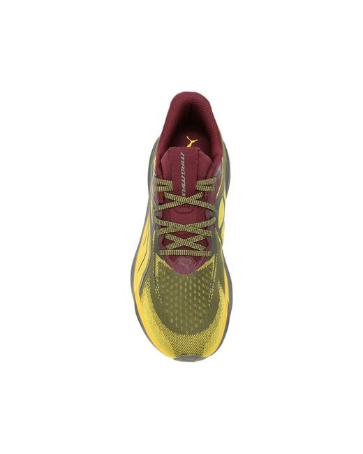 Puma X Nitro Green Magmax Nitro 2 Lace-Up Sneakers for men