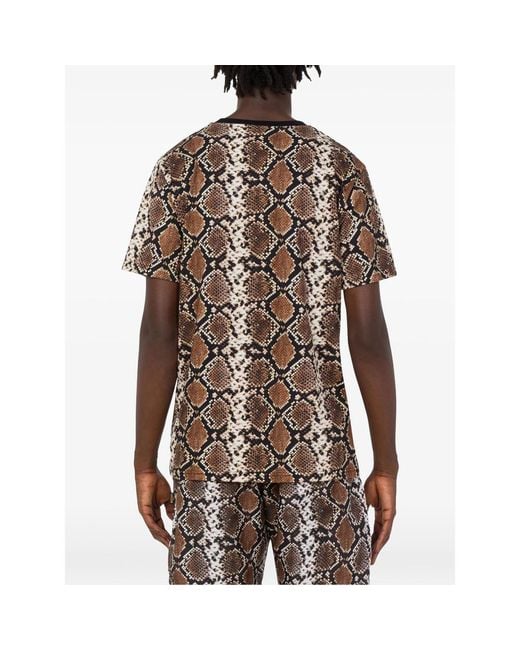 Moschino Brown T-Shirts And Vests for men