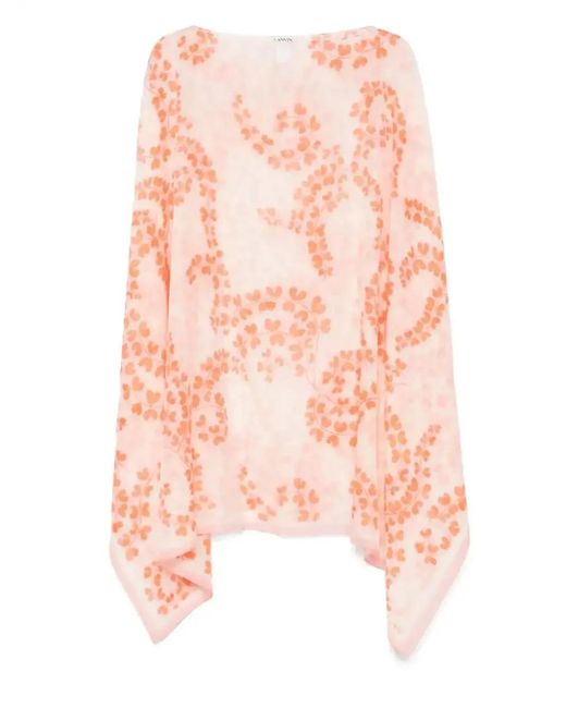 Lanvin Pink Rateau Kaftan