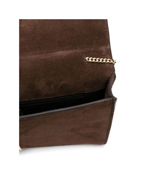 DeMellier London Brown Vancouver Clutch Bag