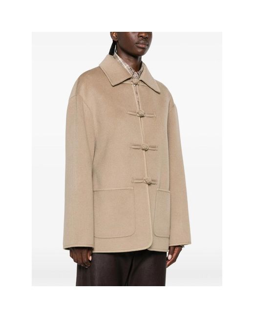 Rohe Natural Toggle-Fastening Patch-Pocket Jacket