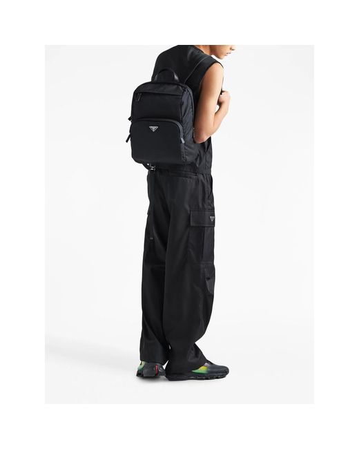 Prada Black Backpacks for men