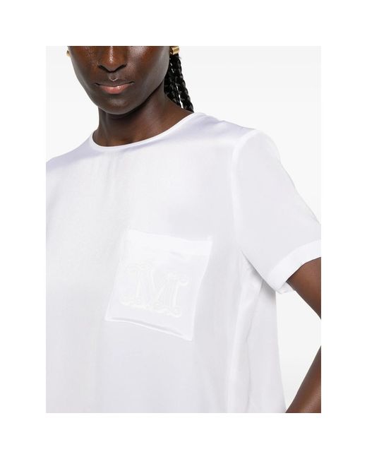 Max Mara White Tops
