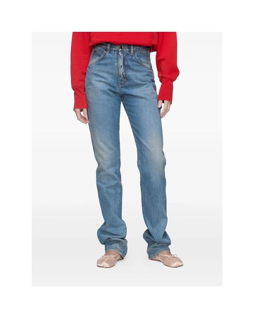 Maison Margiela Blue Straight Jeans