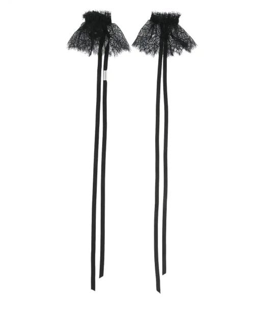 Ann Demeulemeester Black Kepu Cuffs