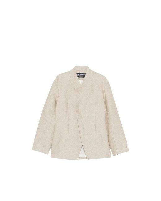 Jacquemus Natural Jackets for men