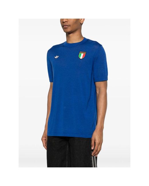 Adidas Blue T-Shirt for men