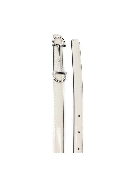 Gucci White Neutrals Belts