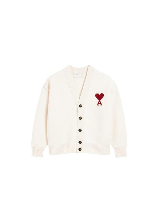 AMI White Cardigans for men