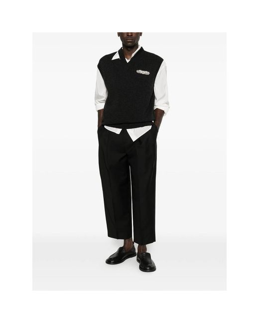 Jil Sander Black Trousers for men