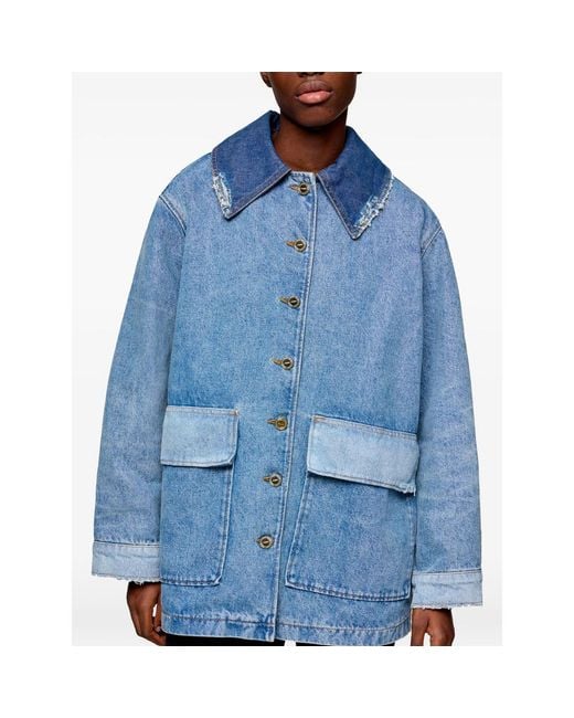 Ganni Blue Jackets