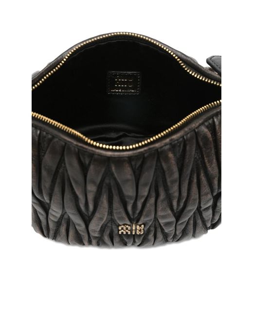 Miu Miu Black Shoulder Bags