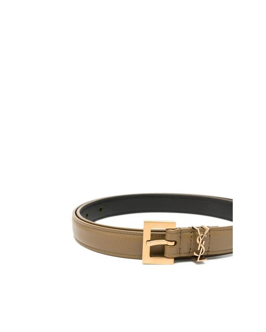 Saint Laurent Natural Belts