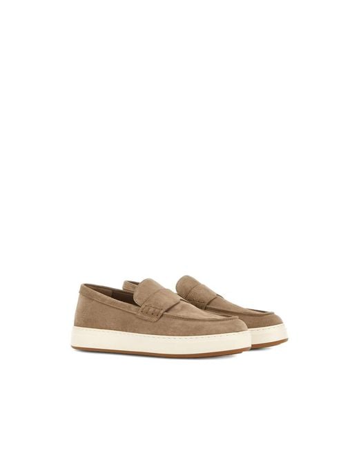 Hogan Natural Loafers for men