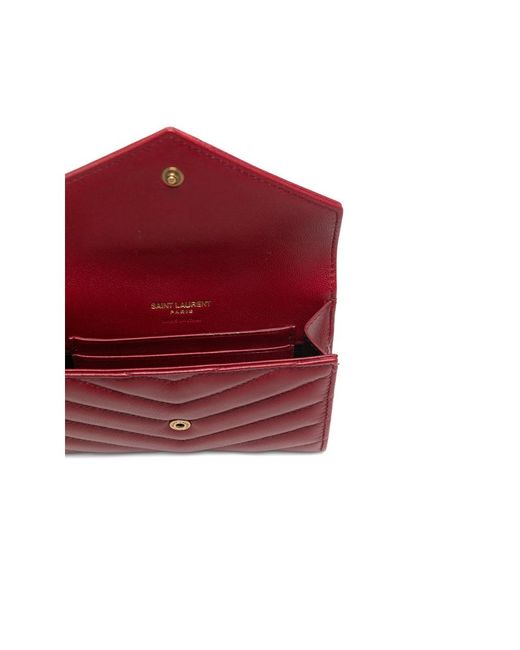 Saint Laurent Red Wallets & Purses
