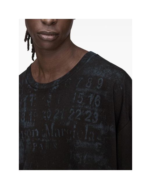 Maison Margiela Black T-Shirts & Vests for men