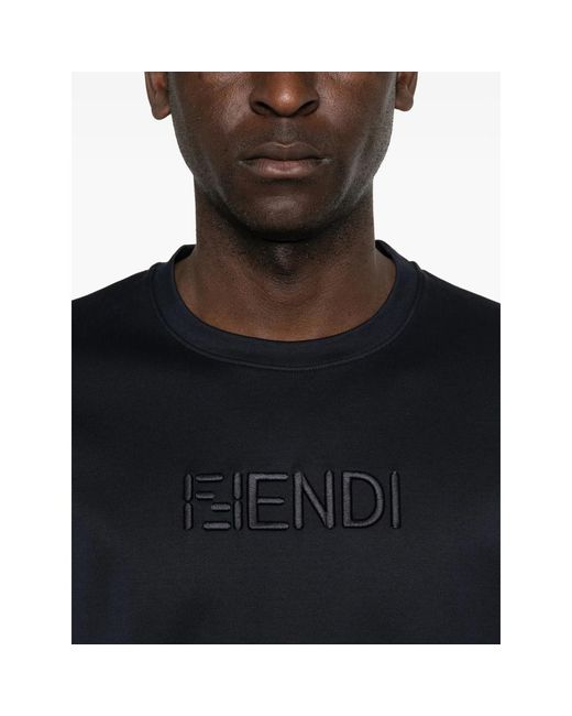 Fendi Black T-Shirts & Vests for men