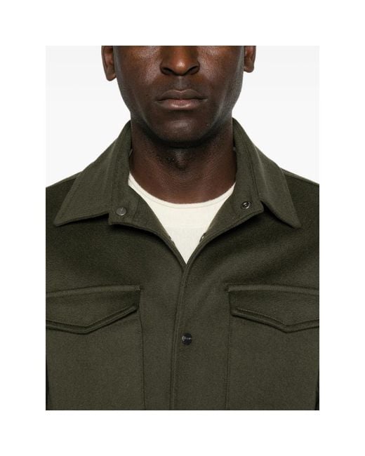 Herno Green Jackets for men