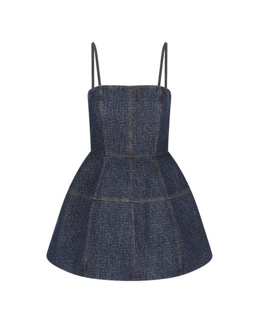Fendi Blue Dresses