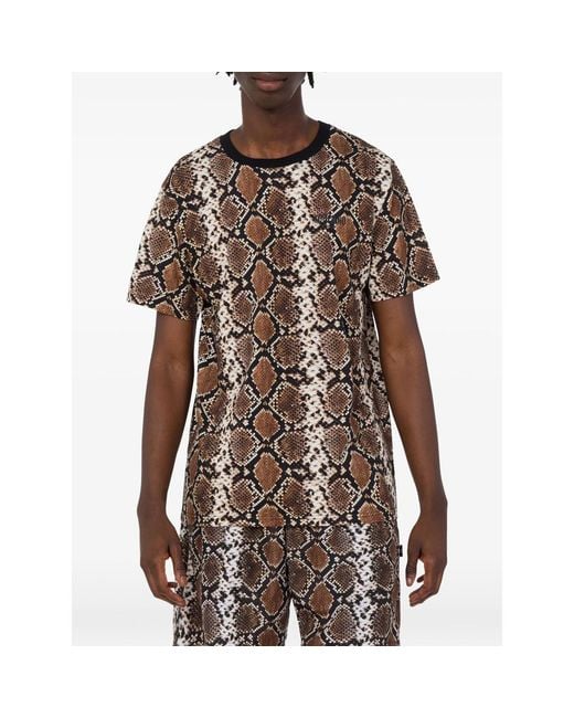 Moschino Brown T-Shirts And Vests for men