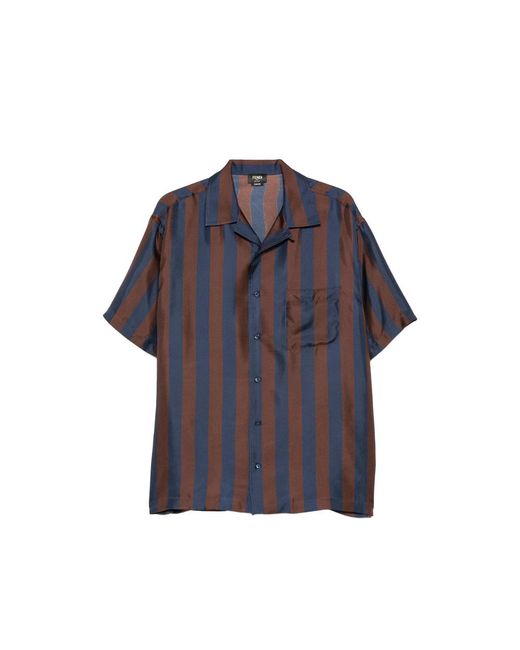 Fendi Blue Shirts for men