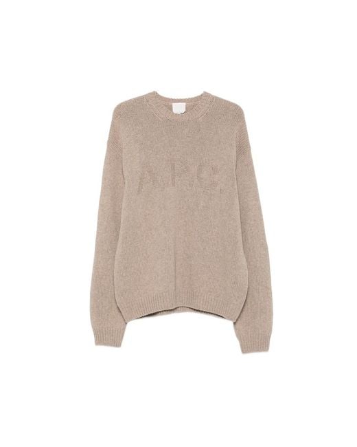 A.P.C. Brown Neutrals Sweaters & Knitwear for men