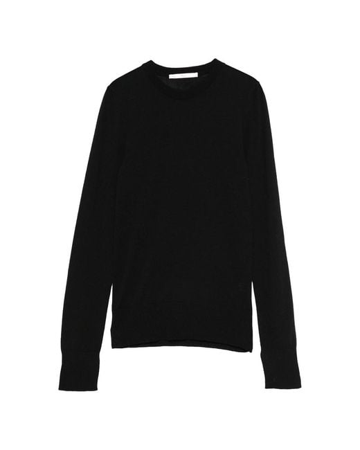 3311 Black Crew-Neck Sweater