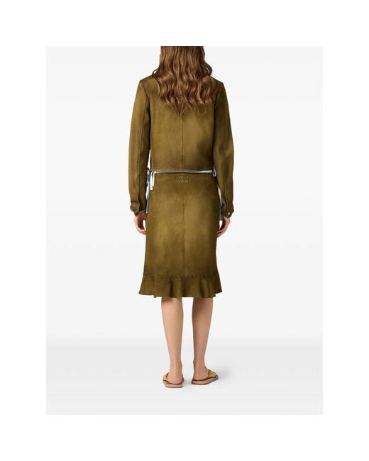 Miu Miu Green Jackets