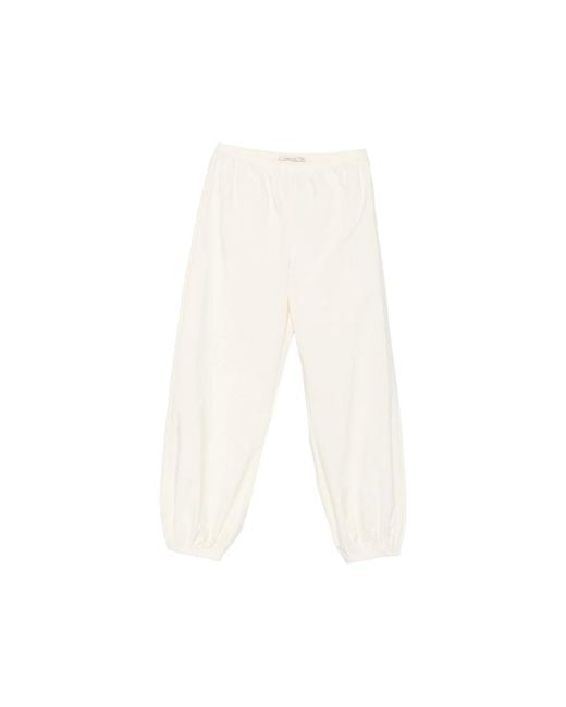 Paloma Wool White Boza Tapered Trousers